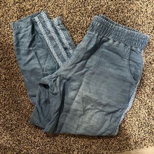 Philosophy Blue Denim Joggers
